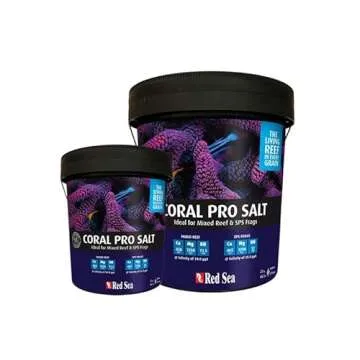 Red Sea Coral Pro Reef Salt Mix Large Bucket | Makes 175 Gallons Complete Marine Saltwater Aquarium Advanced Formula Optimal Coral Health & Stability