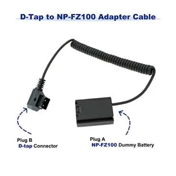 Alvin's Coiled Power Cable for Sony A7 Series Cameras