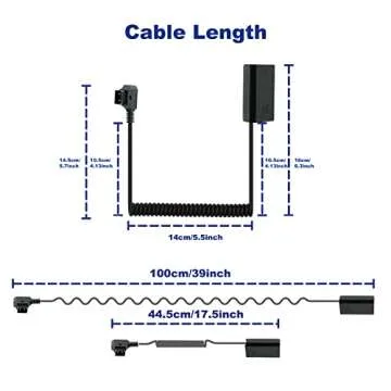 Alvin's Coiled Power Cable for Sony A7 Series Cameras