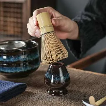 Japanese Matcha Tea Set with Bowl & Whisk Kit