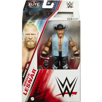 WWE Elite Brock Lesnar Action Figure with Accessories