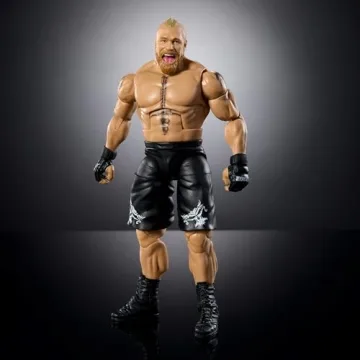 WWE Elite Brock Lesnar Action Figure with Accessories