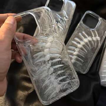 Customizable LMA Goth Phone Case for iPhones - Handmade Style