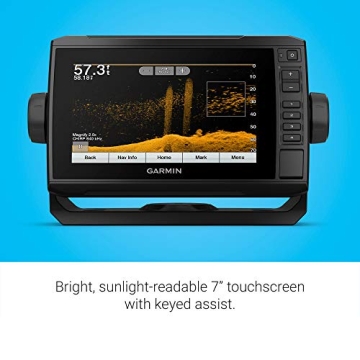 Garmin ECHOMAP UHD 74cv 7" Touchscreen Navigation System