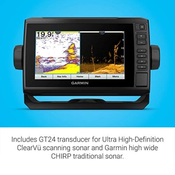 Garmin ECHOMAP UHD 74cv 7" Touchscreen Navigation System