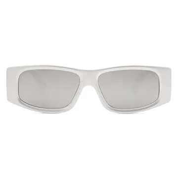 SOJOS Trendy Y2K Rectangle Polarized Sunglasses for Women Men Fashion Designer Rave Sunglasses SJ222...