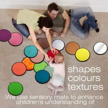 16 Set Sensory Mats for Kids - Tactile Exploration