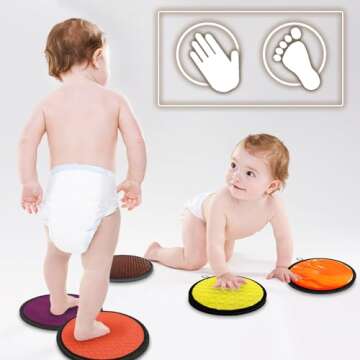 16 Set Sensory Mats for Kids - Tactile Exploration