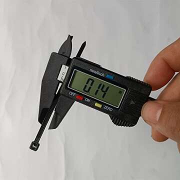 Zip Ties 4 inch 500 pcs Cable Zip Ties with 40 Pounds Tensile Strength, Black Cable Ties, Heavy Duty Self-Locking Black Nylon Tie Wraps for Indoor and Outdoor (4 inch 500 pcs, Black)