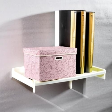 PRANDOM Stylish Collapsible Storage Bin for Home Organization