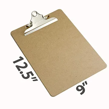 Eco-Friendly Officemate Clipboards, 6 Pack, Letter Size