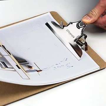 Eco-Friendly Officemate Clipboards, 6 Pack, Letter Size