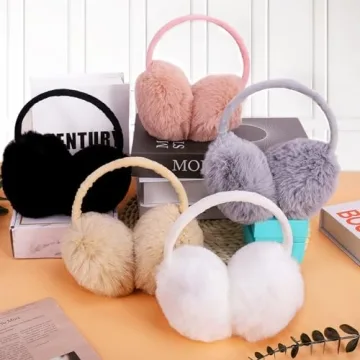Lainlight Winter Ear Muffs for Women & Girls - Adjustable and Cozy