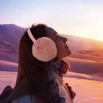 Lainlight Winter Ear Muffs for Women & Girls - Adjustable and Cozy