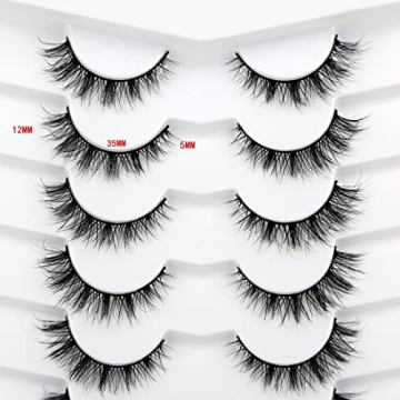 Pooplunch 8D Silk Lashes - Natural Cat Eye Fake Eyelashes