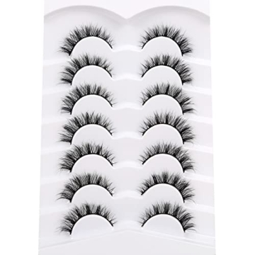 Pooplunch 8D Silk Lashes - Natural Cat Eye Fake Eyelashes