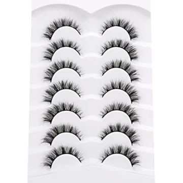 Pooplunch 8D Silk Lashes - Natural Cat Eye Fake Eyelashes