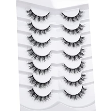 Pooplunch 8D Silk Lashes - Natural Cat Eye Fake Eyelashes