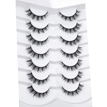 Pooplunch 8D Silk Lashes - Natural Cat Eye Fake Eyelashes