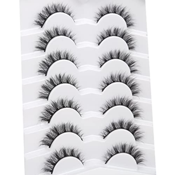 Pooplunch 8D Silk Lashes - Natural Cat Eye Fake Eyelashes