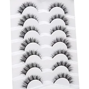 Pooplunch 8D Silk Lashes - Natural Cat Eye Fake Eyelashes