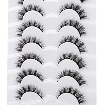 Pooplunch 8D Silk Lashes - Natural Cat Eye Fake Eyelashes