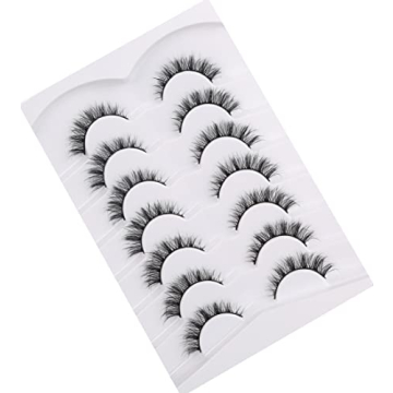 Pooplunch 8D Silk Lashes - Natural Cat Eye Fake Eyelashes