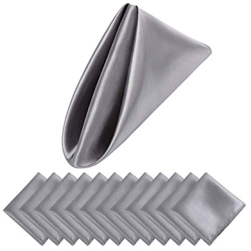 Aneco Satin Napkin Set for Elegant Dining Experience