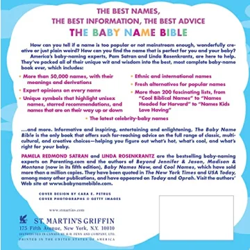 The Baby Name Bible: Ultimate Guide for New Parents