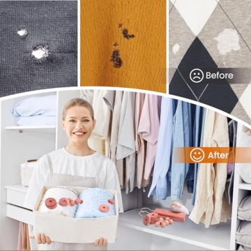 Homode Cedar Closet Pack for Fresh Scents and Moth Protection