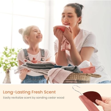 Homode Cedar Closet Pack for Fresh Scents and Moth Protection
