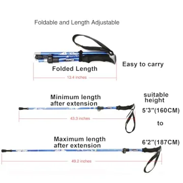 A ALAFEN Ultralight Travel Trekking Pole for All