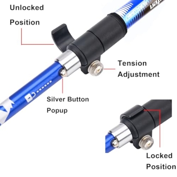 A ALAFEN Ultralight Travel Trekking Pole for All