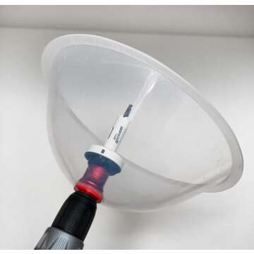 Disston E0215000 Blu-Mol RemGrit Collapsible Hole Saw Accessories Dust Bowl, for Installing Recessed Lights and Works With All Hole Saws