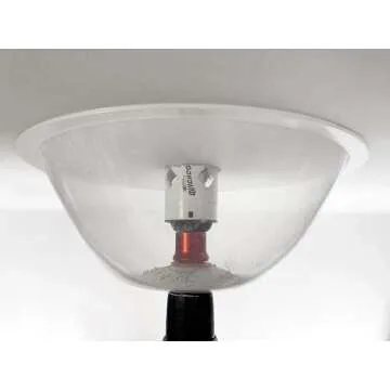 Disston E0215000 Blu-Mol RemGrit Collapsible Hole Saw Accessories Dust Bowl, for Installing Recessed Lights and Works With All Hole Saws