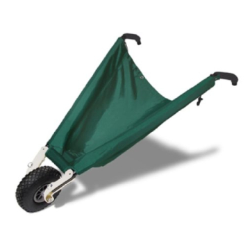 Allsop WheelEasy LE - Foldable Garden Cart (Wheelbarrow) with Easy Grip Handles