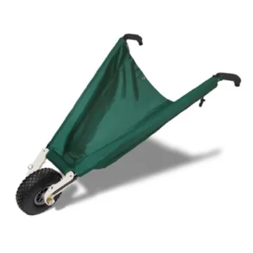 Allsop WheelEasy LE - Foldable Garden Cart (Wheelbarrow) with Easy Grip Handles