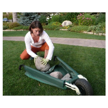 Allsop WheelEasy LE Foldable Garden Cart for Easy Yard Work