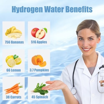 2024 Portable Hydrogen Water Bottle 420ml Generator