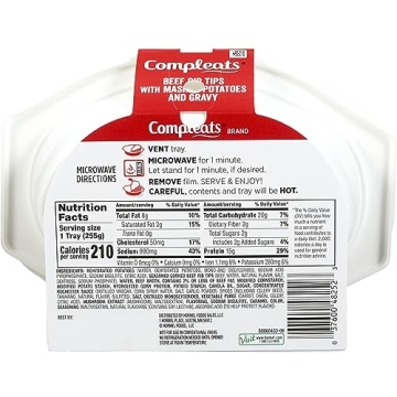 HORMEL COMPLEATS Delicious Beef & Mashed Potatoes Meal