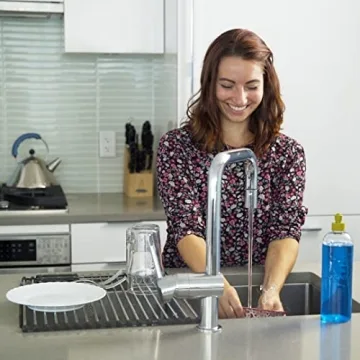 Stainless Steel Roll Up Dish Drying Rack for Kitchen Sink