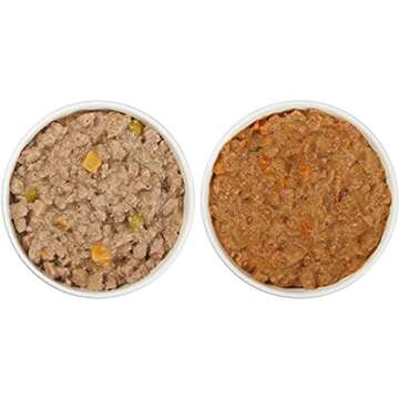 Amazon Brand – Wag Wet Dog Food Cups, Chicken & Beef in Gravy Variety Pack, 3.5oz, 12 pack