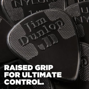 Dunlop 44P73 .73mm Nylon Standard Guitar Picks, 12-Pack