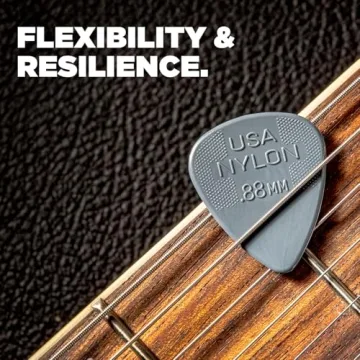 Dunlop 44P73 .73mm Nylon Standard Guitar Picks, 12-Pack