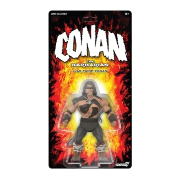 Super7 Conan The Barbarian Vintage War Paint Conan - 5.5" Action Figure with Accessory
