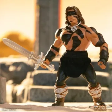 Super7 Vintage Conan Action Figure with Atlantean Sword