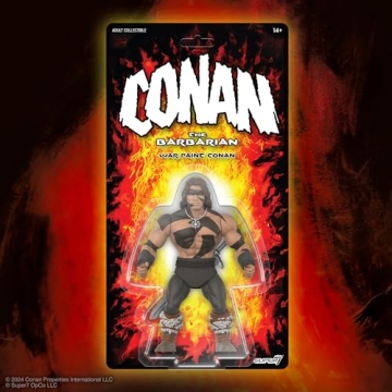 Super7 Vintage Conan Action Figure with Atlantean Sword
