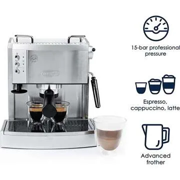 DeLonghi EC702 Espresso Machine for Coffee Lovers