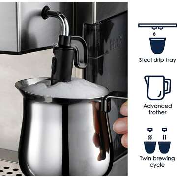 DeLonghi EC702 Espresso Machine for Coffee Lovers