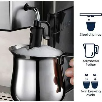 DeLonghi EC702 Espresso Machine for Coffee Lovers